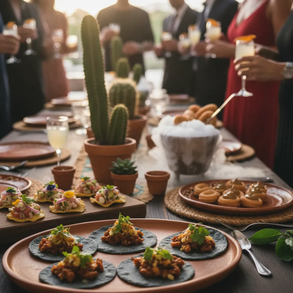 Tendencias gastronómicas para eventos