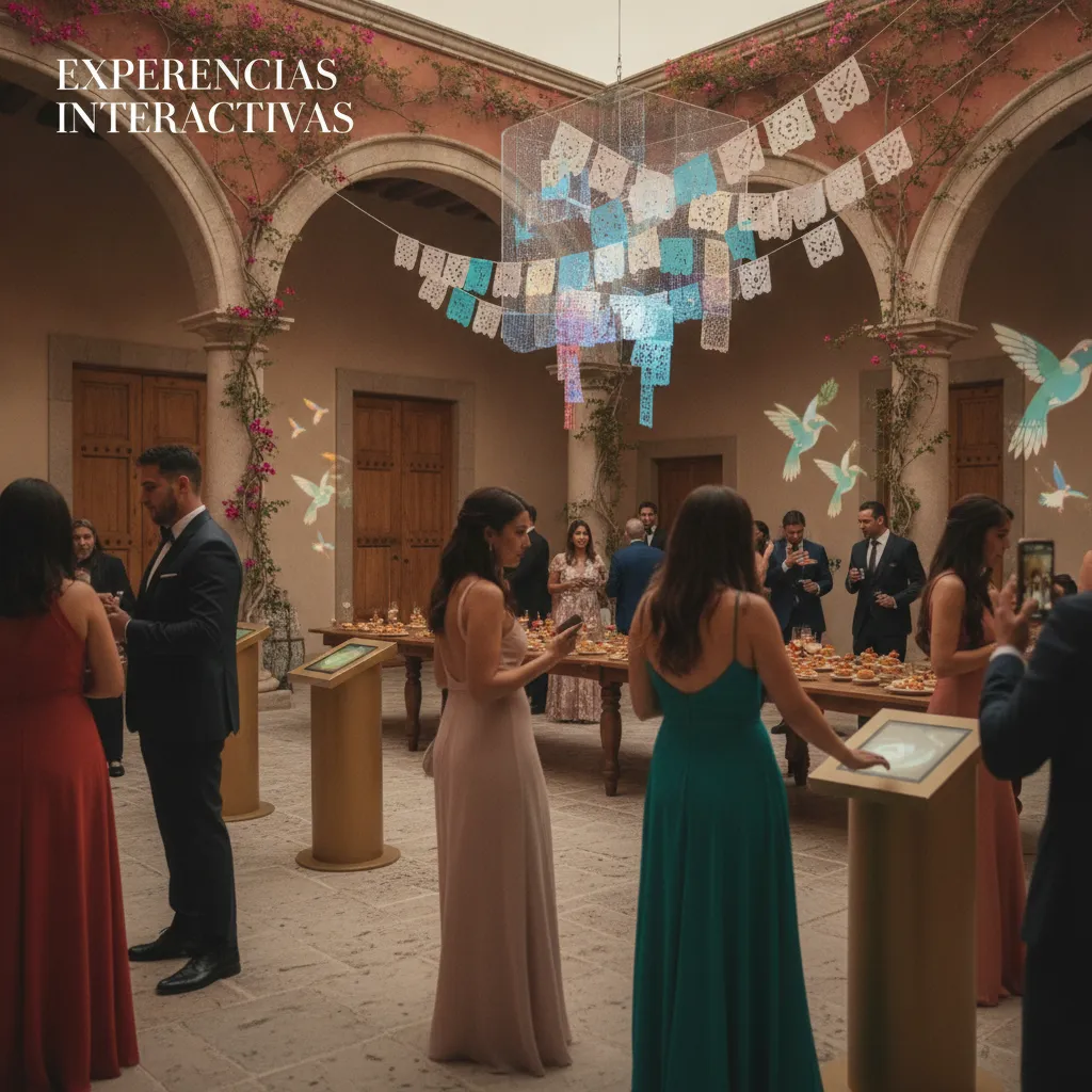 Experiencias interactivas: el secreto para eventos inolvidables en México