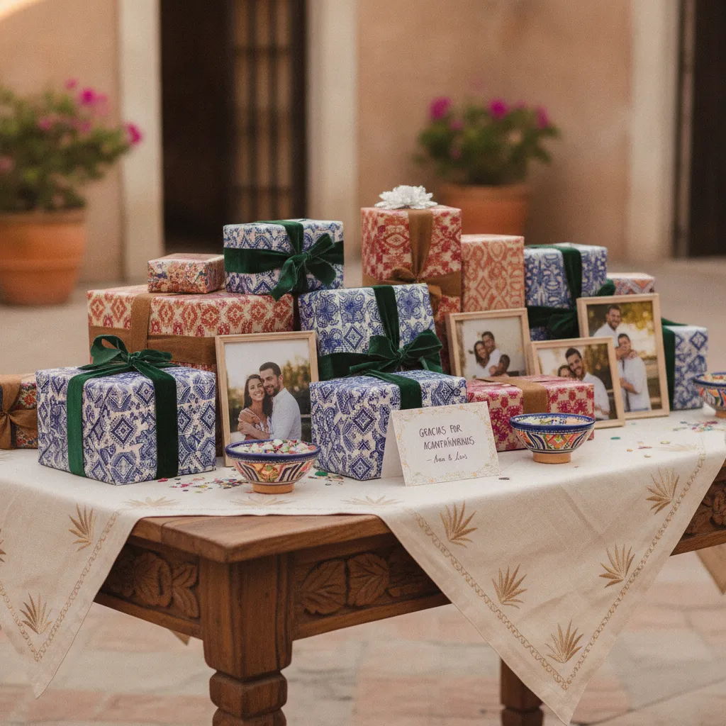 Mesa de regalos