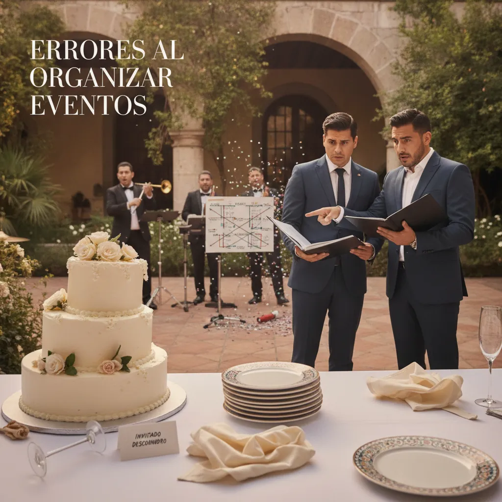 7 errores al organizar eventos (y cómo evitarlos)