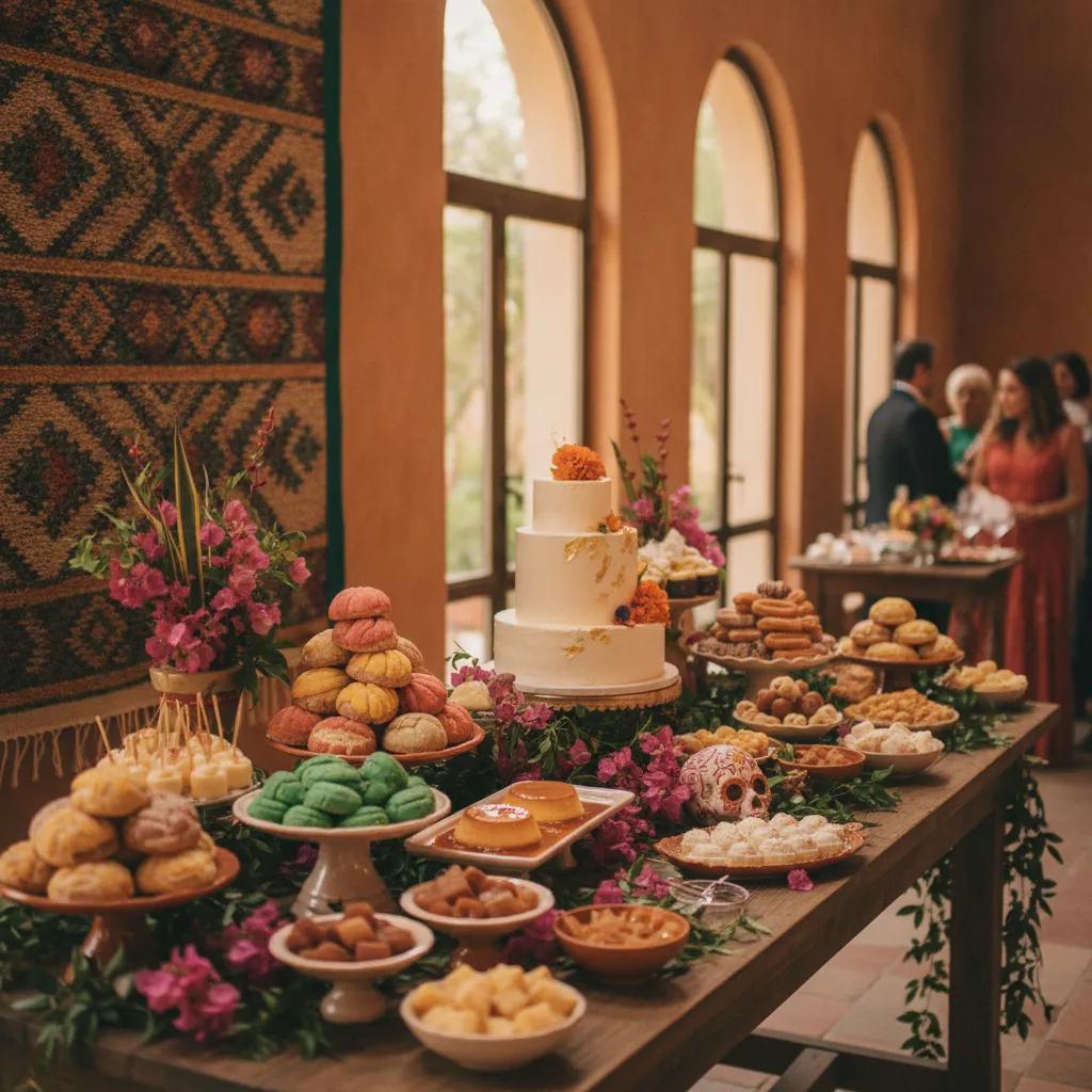 Mesas de postres: el toque dulce que enamora en tu evento